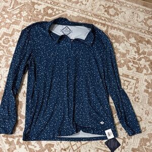 NWT men's Burlebo quarter zip